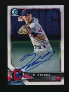 2018 Bowman - TYLER FREEMAN - 1st Bowman Chrome Auto - GUARDIANS - MINT - Picture 1 of 2