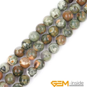Wholesale Lot Natural Gemstone Round Spacer Loose Beads 15" 6mm 8mm 10mm 12mm - Picture 1 of 553