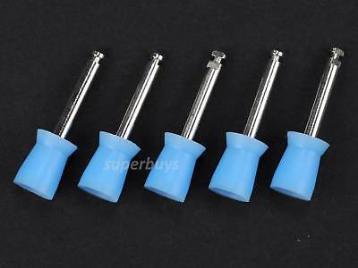 5pcs Blue Disposable Prophy Webbed Cups Dental Rubber Polisher Polishing Tool • 5.44£