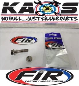 TITANIUM LOWER SHOCK BOLT AND NUT 1992-2005 KX 125 KX 250 2004-2005 KXF 250 - Picture 1 of 11
