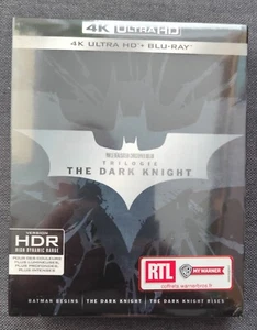 Batman, The Dark Knight Trilogie 4K Ultra HD+Blu Ray, Deutsch, Eingeschweisst - Bild 1 von 2