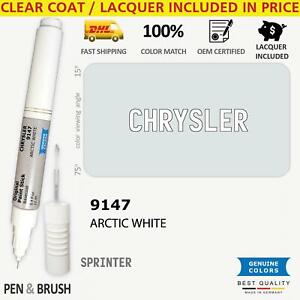 9147 Touch Up Paint for Chrysler White SPRINTER 147 P01 ARCTIC WHITE Pen Stick S