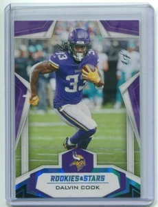 2019 Rookies & Stars Platinum Dalvin Cook 1/1 Minnesota Vikings - Bild 1 von 2