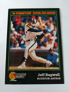1994 Tombstone Pizza Super-Pro Series (Score)  #1  Jeff Bagwell Houston Astros