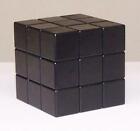 Black Cube Blank Standard Size 57mm 3x3x3 Cube Scramble by Rotation Puzzle  