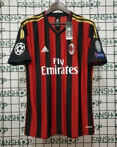 AC Milan 2013/2014 Home Shirt Red Black Men’s Jersey - Ricardo Kaka# 22 Jersey - Picture 1 of 7