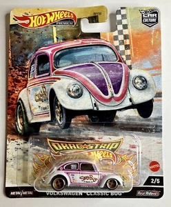 Hot Wheels Premium Volkswagen Classic Bug Drag Strip Demons 2/5 Car Culture 1:64 - Picture 1 of 1