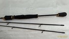 CANNA DA PESCA SPINNING Carbonio DOPPIA : 1+2 cimini : UL+L - per 0,8/5g e 3/8g