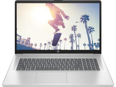 HP 17.3" Touch Laptop/Notebook Intel Core i5-1334U 8GB 256GB SSD W11 Silver - Image 1 of 4