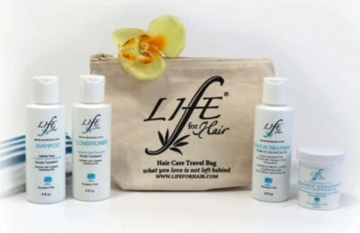 Life For Hair - Bolsa de viaje para el cuidado del cabello Foto 1 de 4