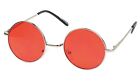 Circular Round 70'S Small Lennon Wire Metal Groovy Renaisance Retro Sunglasses