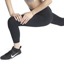 Nike Women?s Black XS X-Small CT5153 010 Mid Rise Crop Leggings One Luxe