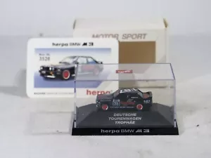 Herpa n° 3528 BMW M3 #35 AMG Wagener miniature neuf en boite 1/87 - Imagen 1 de 12