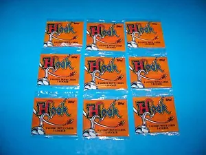 Carte film Hook (9 confezioni) vintage 1991 con Robin Williams - Foto 1 di 2