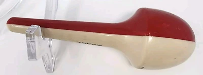 Darner Egg Hungerford Darn-Aid Celluloid Sock/Glove Sewing Tool Red Vintage - Image 1 of 4