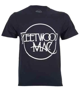 Official Fleetwood Mac T Shirt Classic Logo Black New S M L XL XXL - Picture 1 of 26