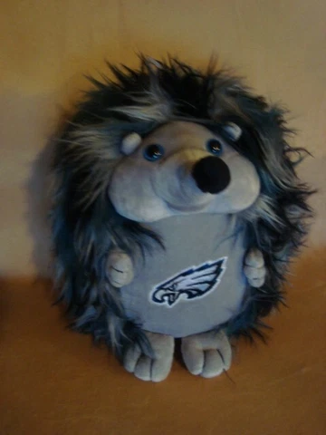NFL football Forever Collectibles fluffy HEDGEHOG STUFFED TOY 9" NWOT Cover