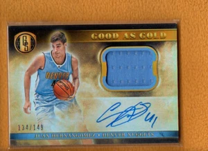 Juan Hernangomez 2016-17 Panini Gold Standard Rookie Good as Gold RC Auto /149 - Picture 1 of 2