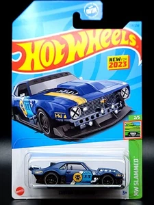 2023 Hot Wheels Custom 68 Camaro (blau) #228 HW Slammed Neu für 2023 - Bild 1 von 7