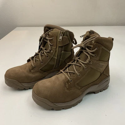 5.11 Tactical Men's ATAC 2.0 6" Boots, Style 12395-Dark Coyote, US 9 - Image 1 of 4