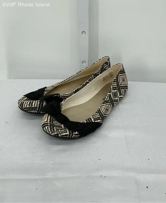 Женские туфли на плоской подошве American Eagle черные и желтовато-коричневые 9 - Изображение 1 из 4