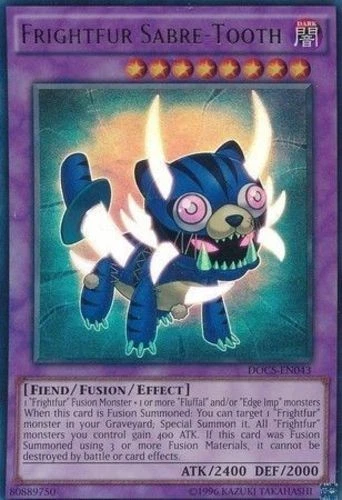 Frightfur Sabre-Tooth - DOCS-EN043 - Ultra Rare - Unlimited Edition NM Yugioh Di - Image 1 of 1