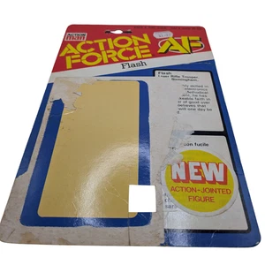 Action Force, carta di supporto GI Joe Flash di Palitoy - Foto 1 di 4