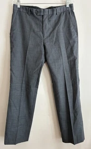 Pantalones de vestir Lauren Ralph Lauren para hombre de lana y poliéster gris oscuro 32W x 30L - Imagen 1 de 5