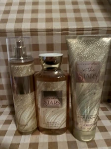 BATH AND BODY WORKS In The Stars Cream , Gel And Frag Mist - Picture 1 of 6