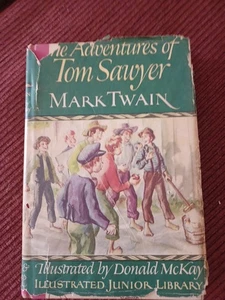Die Abenteuer des Tom Sawyer von Mark Twain illustrierte Junior Bibliothek HC Buch - Bild 1 von 13