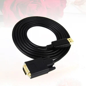 to Vga Cable Cord for Monitor Active Displayport Adapter Projector - Afbeelding 1 van 12