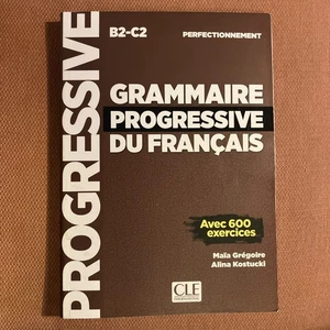 Grammaire Progressive du Français Perfectionnement B2–C2 (2nd Ed) 2018 - Picture 1 of 1