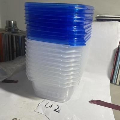 MyChoice Snap-On Airtight Vent Lids Fresh Food Storage Containers 1000ml 10 Pack - Image 1 of 3