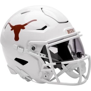 Neu im Karton Riddell Texas Longhorns mittelgroßer Speedflex Helm weiß - Bild 1 von 5
