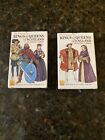 Vintage Heritage Playing Cards Kings & Queens of England & Scotland 2 Sets