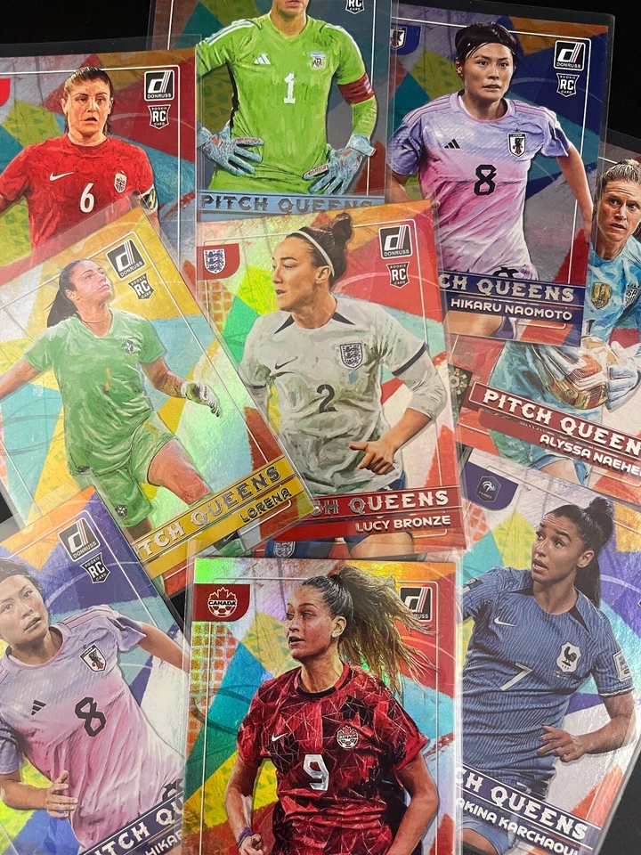 2023 Panini DONRUSS - FIFA WOMENS WC - PITCH QUEENS- **PICK YOUR PLAYER** - Image 1 of 1