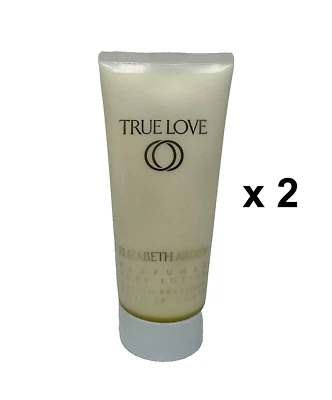2 lociones corporales True Love de Elizabeth Arden para mujer de 1,7 oz sin caja Foto 1 de 2