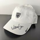 Nike Golf Pro Jason Gore Signed Off-White Corduroy Golf Hat Autograph