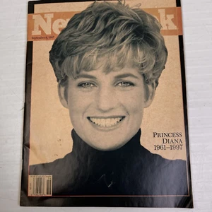 Newsweek Princess Diana Sept 8 1997 Death Of A Princess Collectible Royalty Ads - Picture 1 of 8
