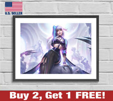 League of Legends Evelynn Poster 18" x 24" Print Game Room Wall Art Decor