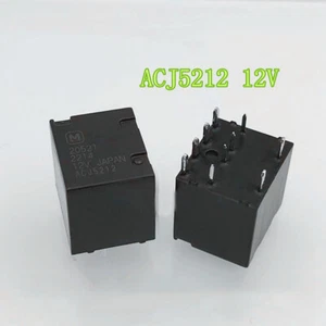 2PCS Panasonic ACJ5212  ACJ5212P 12VDC Automotive Relay 10 Pins New - Picture 1 of 1