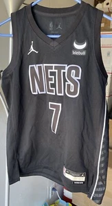 JORDAN Kevin Durant NETS Statement Edition Swingman Jersey Size M - Picture 1 of 6