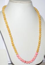 Opal-Jade Gemstone 8-8.5 mm Beads 925 Fine Silver 12-40" Strand Necklace VFC36