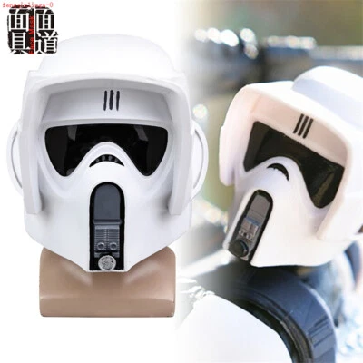 Star Wars Scout Troopers Cosplay Helmet Halloween Show Party Movie PVC Prop Mask - Image 1 of 4