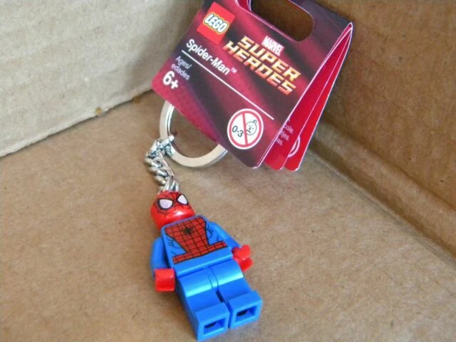 *NEW* LEGO Marvel Super Heroes SPIDER-MAN Key Chain 850507 SPIDERMAN - Image 1 of 1