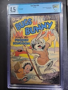 1947 CUATRO COLORES #164 - Bugs Bunny Frozen Kingdom - Porky - Dell - CBCS 4,5 - Imagen 1 de 13