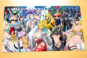 No.762# Digimon CCG Playmat Ladydevimon Angewomon Sakuyamon Rosemon Fairymon - Imagen 1 de 2
