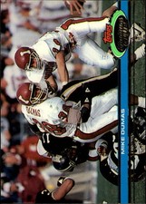 1991 Stadium Club Football Card #200 Mike Dumas RC