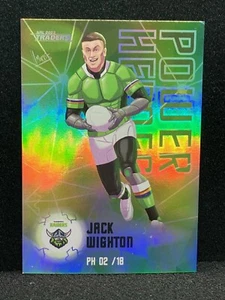 Tarjeta #PH02 2023 NRL Traders Jack Wighton Power Heroes Raiders - Imagen 1 de 1