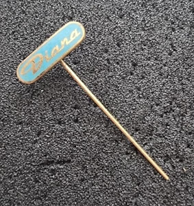 Dürkopp Brooch Diana Enamelled Vintage - Dimensions 23X7Mm - Picture 1 of 2